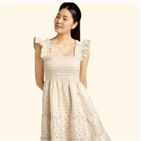 Hill House Limited Edition Nap Dress S Small Gold - Picture 5 of 15